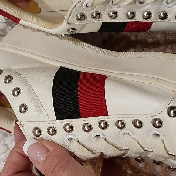 Steve Madden Studded Sneakers - Picture 11 of 12